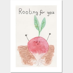 Rooting for you Posters and Art